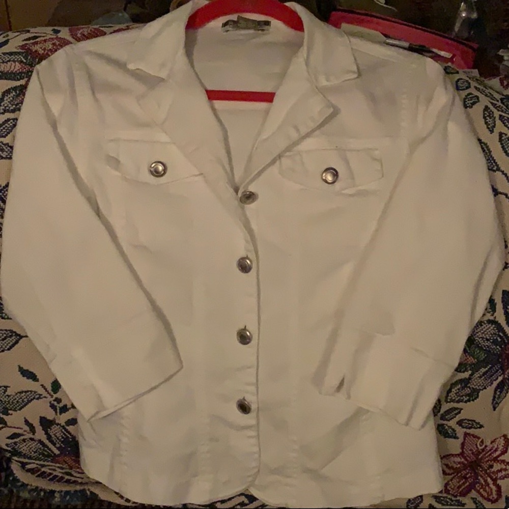 MIRROR IMAGE WAIST LENGTH JACKET